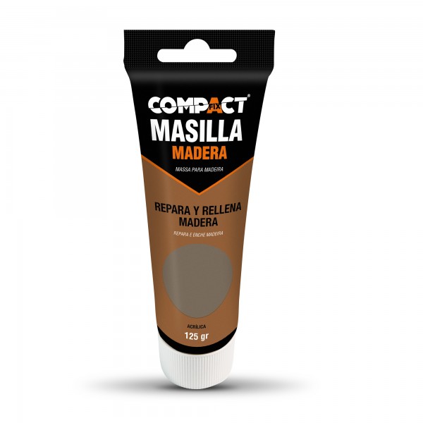 Masilla plastica madera 120gr.sapeli