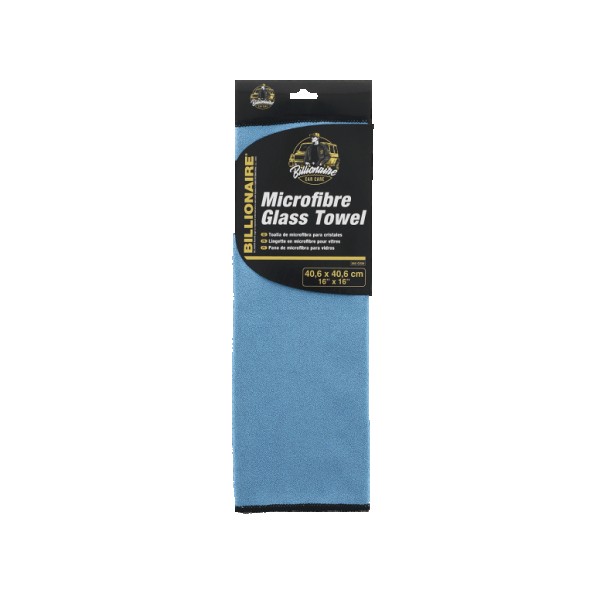 Toalla de Microfibra para Cristales Billionaire Glass Towel 40 x 40 cm Color Azul