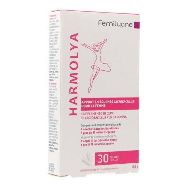 Femilyane Harmolya Probiótico Íntimo 30 Cápsulas