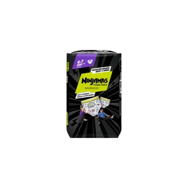 Dodot Ninjamas Pants Carry Cohete Talla 4-7 Años 17-30kg