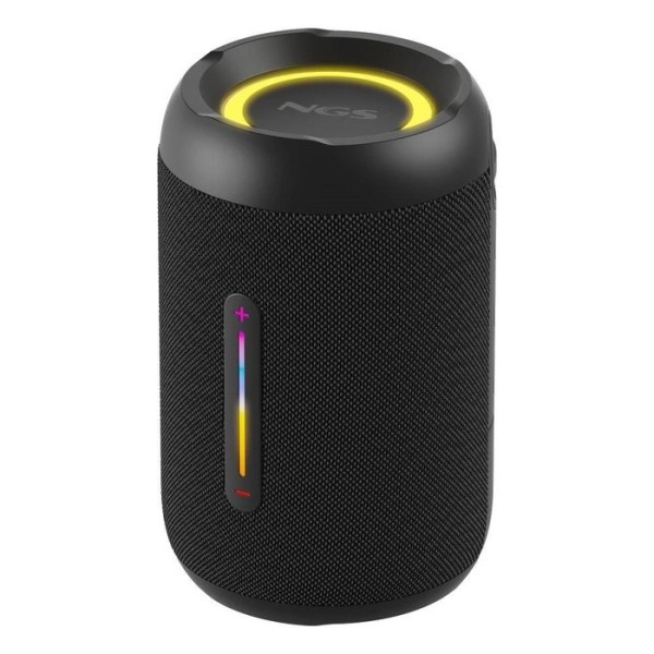 Ngs altavoz portatil bt, luces rgb ipx7