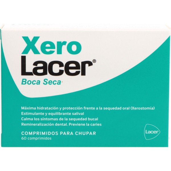 Xero Lacer Boca Seca Comprimidos para Chupar 60 Unidades